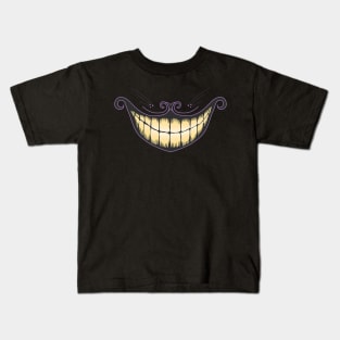 Cheshire Cat Grin Kids T-Shirt